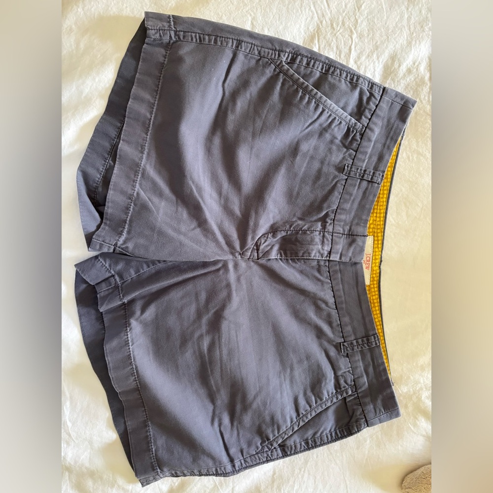 J Crew Slate Chino Shorts